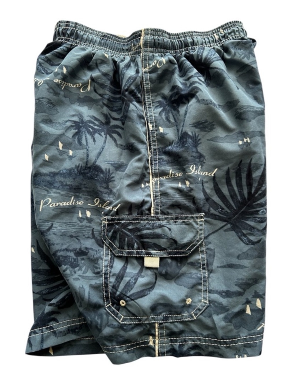 Men’s Tropical Swim Trunk Shorts in Size S Waist 28/30 - Brand: Sand N Sun - Picture 4 of 16